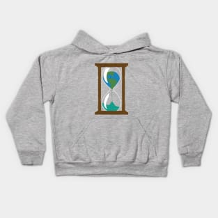 Earth in an Hourglass Kids Hoodie